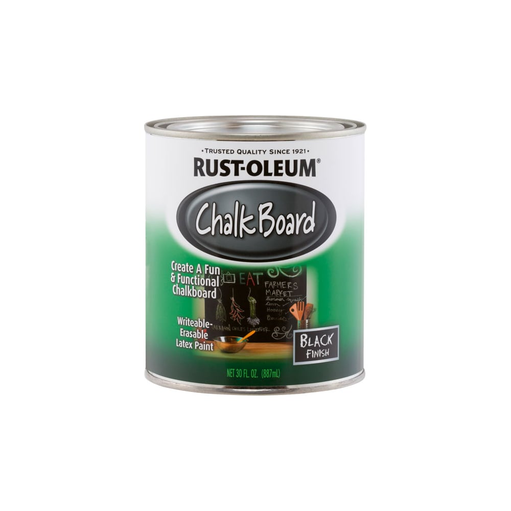 фото Краска с эффектом грифельной доски rust-oleum specialty чёрный 206540