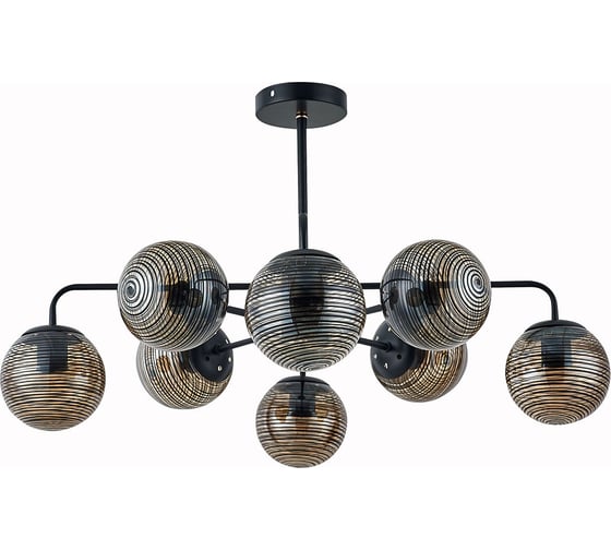 Изображение товара Светильник на штанге ESCADA E27*60W Black 646/8P