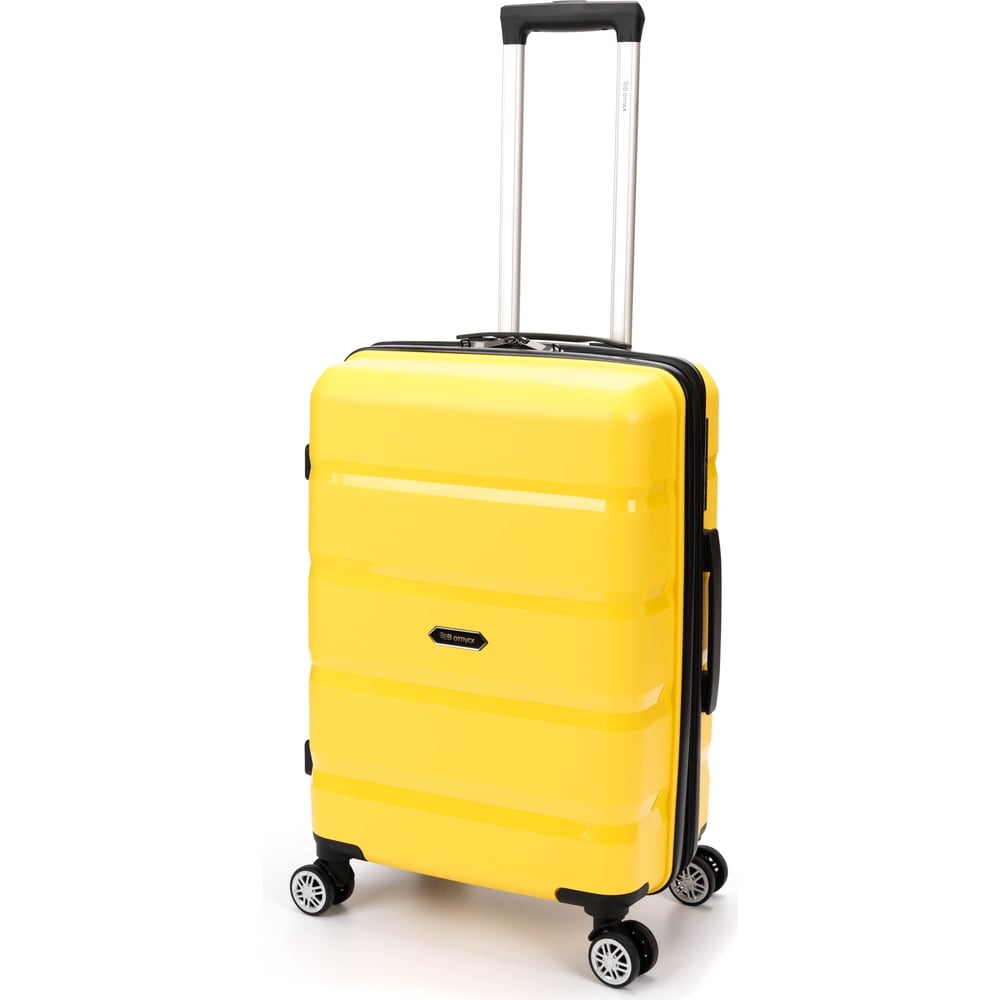 Изображение товара Чемодан Torber В Отпуск желтый полипропилен 55 л 4 колеса TSA