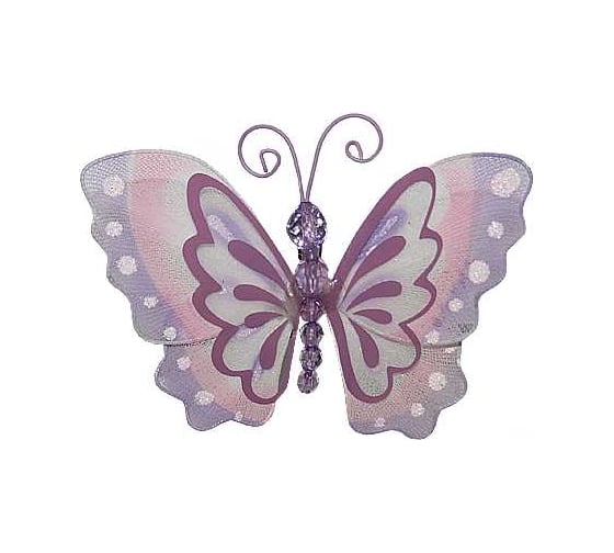 Изображение товара Бабочки Весна на клипе ФлораПласт 10см 8см 026664
