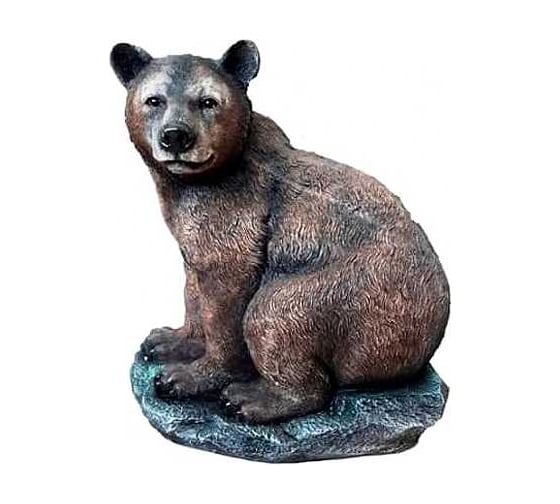 Изображение товара Медведь на камне ФлораПласт Н-60см 041629