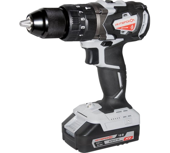 Изображение товара Аккумуляторная ударная дрель-шуруповерт Интерскол ДАУ-13/18В 574.2.2.70