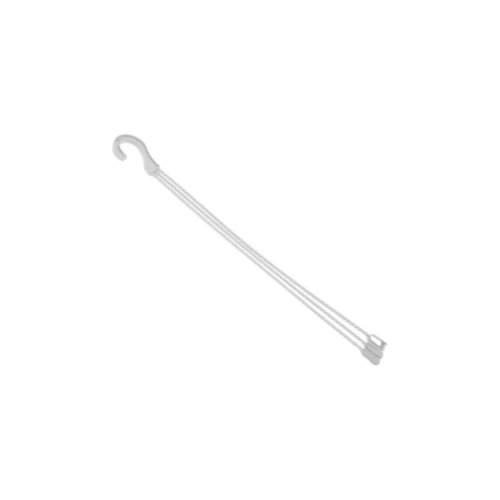 Изображение товара Пластиковые усы ФлораПласт длинные 48 см белый  001125