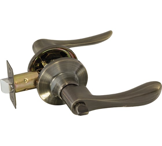 Изображение товара Межкомнатная защелка ISPARUS ISP ЗВ3-03 старая бронза фикс. 16954