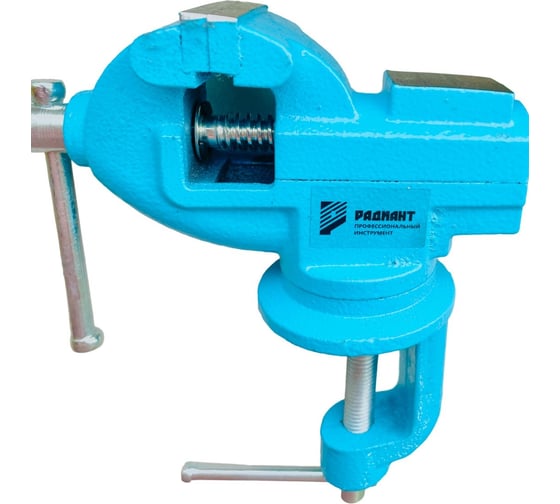 Изображение товара Настольные тиски РАДИАНТ поворотные, 50 мм 48034