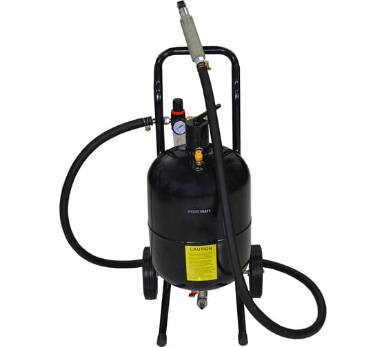 Изображение товара Пескоструйный аппарат WIEDERKRAFT 19л WDK-82019