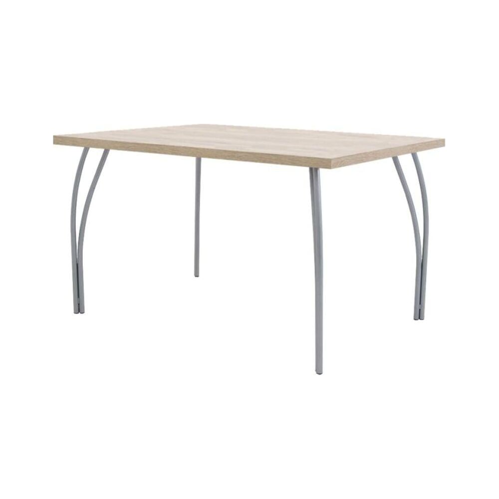 Изображение товара Обеденный стол из ЛДСП и металла 1200x800 дуб мадуро ООО Комус UD_Степ СТ6-01