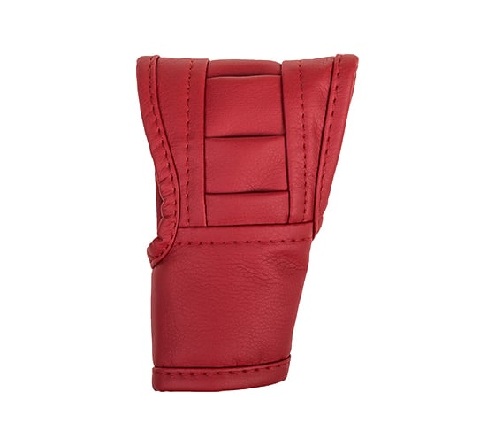 Изображение товара Чехол рычага АКПП SKYWAY кож.зам, красный S06201015