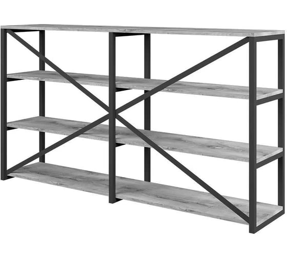 Изображение товара Стеллаж Desk Question лофт DQ серия ITLA на 800 цвет дуб белый 10094