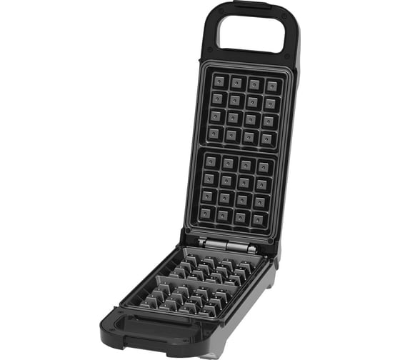 Изображение товара Электровафельница для венских бельгийских вафель DASWERK антипригарная, 2 вафли, 700 Вт Wm-5, 455652