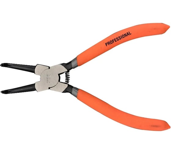 Изображение товара Профессиональный съемник для внутренних стопорных колец HARDEN изогнутые губки, 215 мм 560520