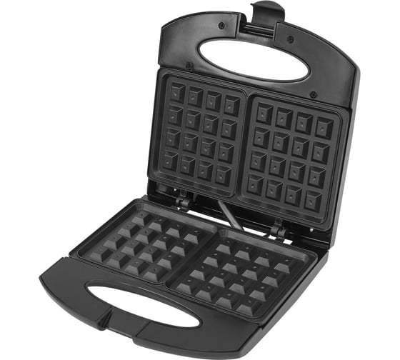 Изображение товара Электровафельница для венских бельгийских вафель DASWERK антипригарная, 2 вафли, 750 Вт Wm-4, 455651