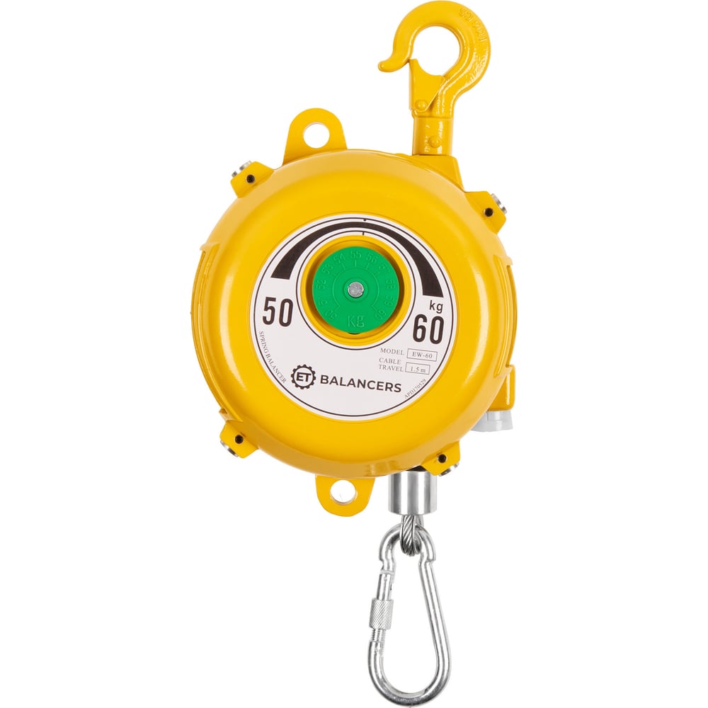Изображение товара Пружинный балансир ET Balancers 50-60 кг с ходом троса 1.5 м