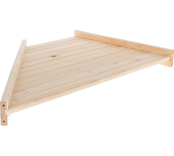 Изображение товара Угловая полка ТДВ 712x402 мм 1801034