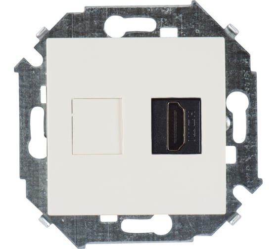 Изображение товара Розетка Simon HDMI, слоновая кость 1591407-031