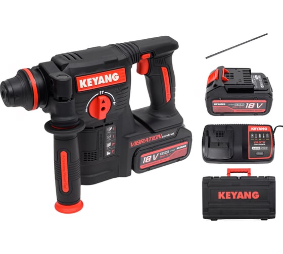 Изображение товара Аккумуляторный перфоратор KEYANG HD20BLH-24T