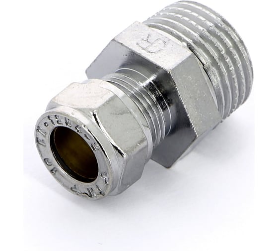 Изображение товара Муфта обжим Tiemme Н 10х1/2', хромированная 1130024