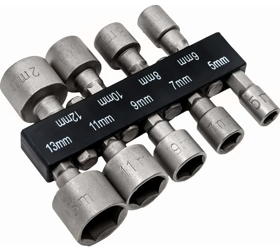 Изображение товара Торцевые головки в держателе 9 шт.: 5-13 мм Gigant G-11140