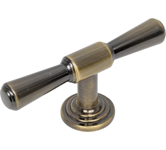 Изображение товара Ручка Laurus ZA2391 кнопка, старинная латунь AB 39512-2