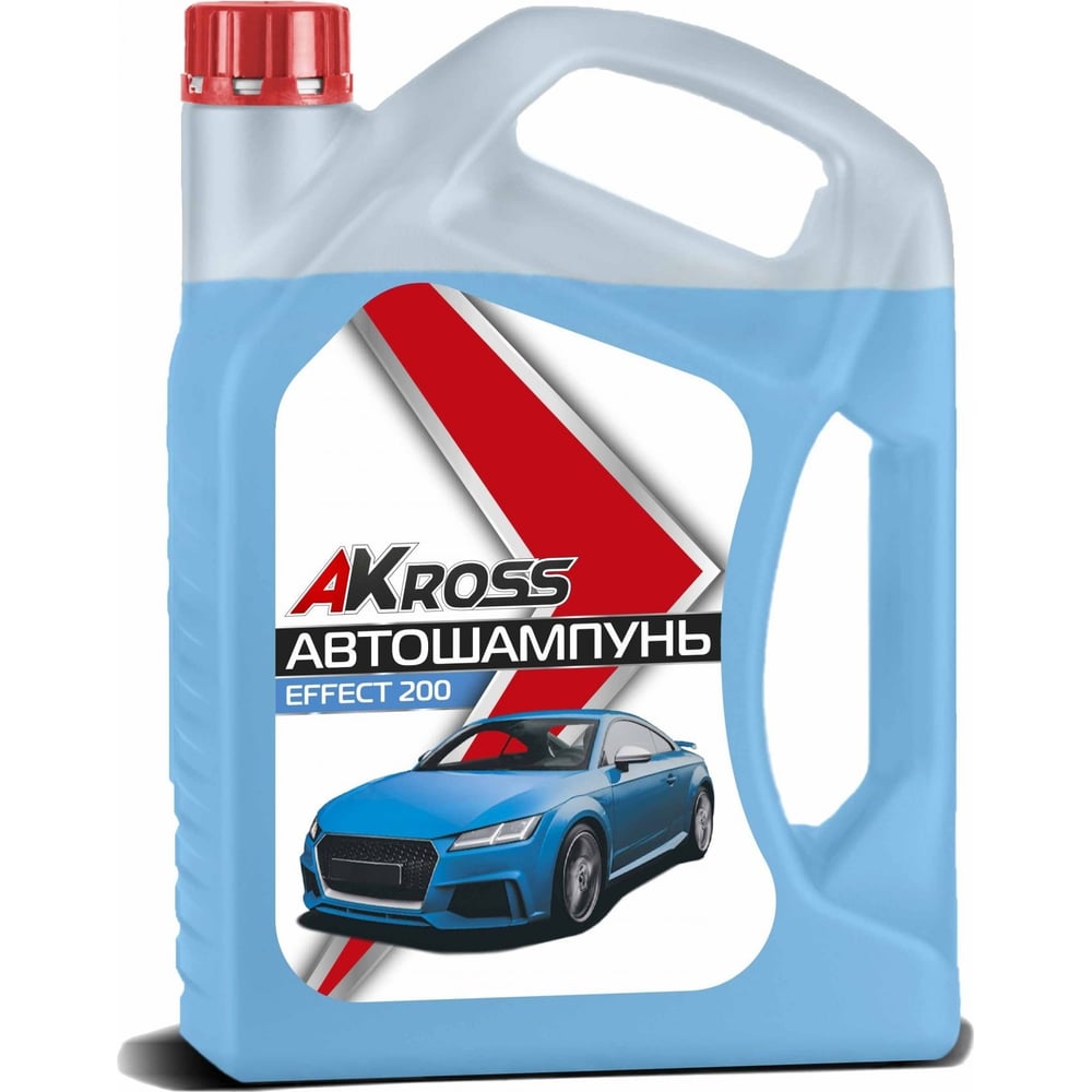 Изображение товара Автошампунь Effect 200 NEW 5 кг AKross для бесконтактной мойки профессиональный концентрат