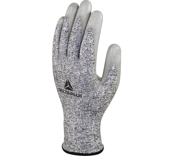 Изображение товара Перчатки антипорезные Delta Plus с полиуретановым покрытием VENICUTD08 размер 11, упаковка из 3-х пар VECUTD08GRG311