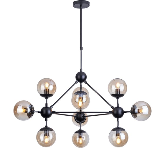Изображение товара Люстра на штанге ARTE LAMP BOLLA A1664SP-10BK