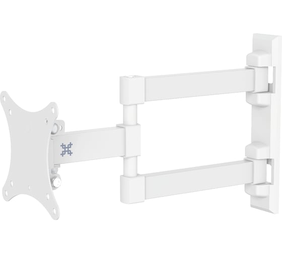 Изображение товара Кронштейн UNITEKI FM1617W для телевизора или монитора на стену с вылетом и наклоном, диагональ 13-28 дюймов, крепление настенное, поворотное 35153