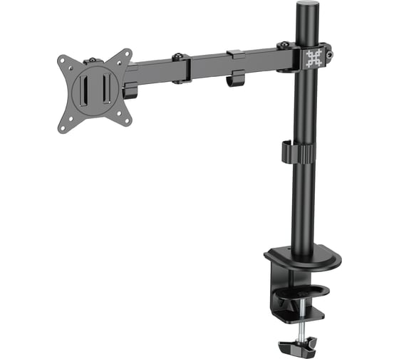 Изображение товара Кронштейн UNITEKI FMT61 для монитора с вылетом на стол, к столу со струбциной, наклонно-поворотный, диагональ 17-32 дюйма, подставка для монитора SNM61