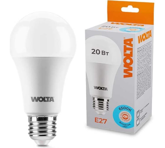 Изображение товара Лампа WOLTA LED 25W65BL20E27