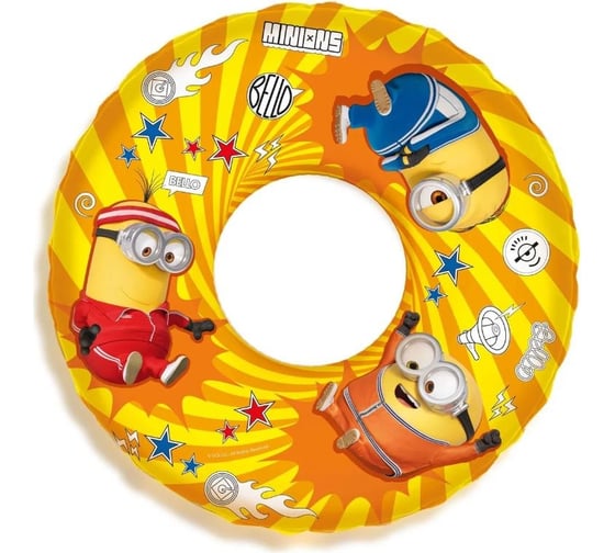 Изображение товара Надувной круг ND Play Миньоны 60 см цветная коробка 301917