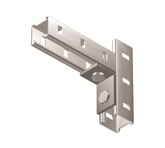 Изображение товара Одиночный крепежный уголок DKC горячеоцинкованный, BMC1011HDZ