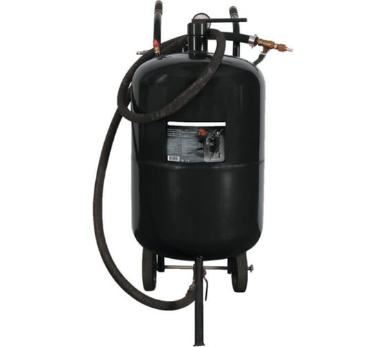 Изображение товара Передвижной пескоструйный аппарат напорного типа (бак 75л, 170-710л/мин, 4-8,5 атм) Forsage F-SB20-II(7396)