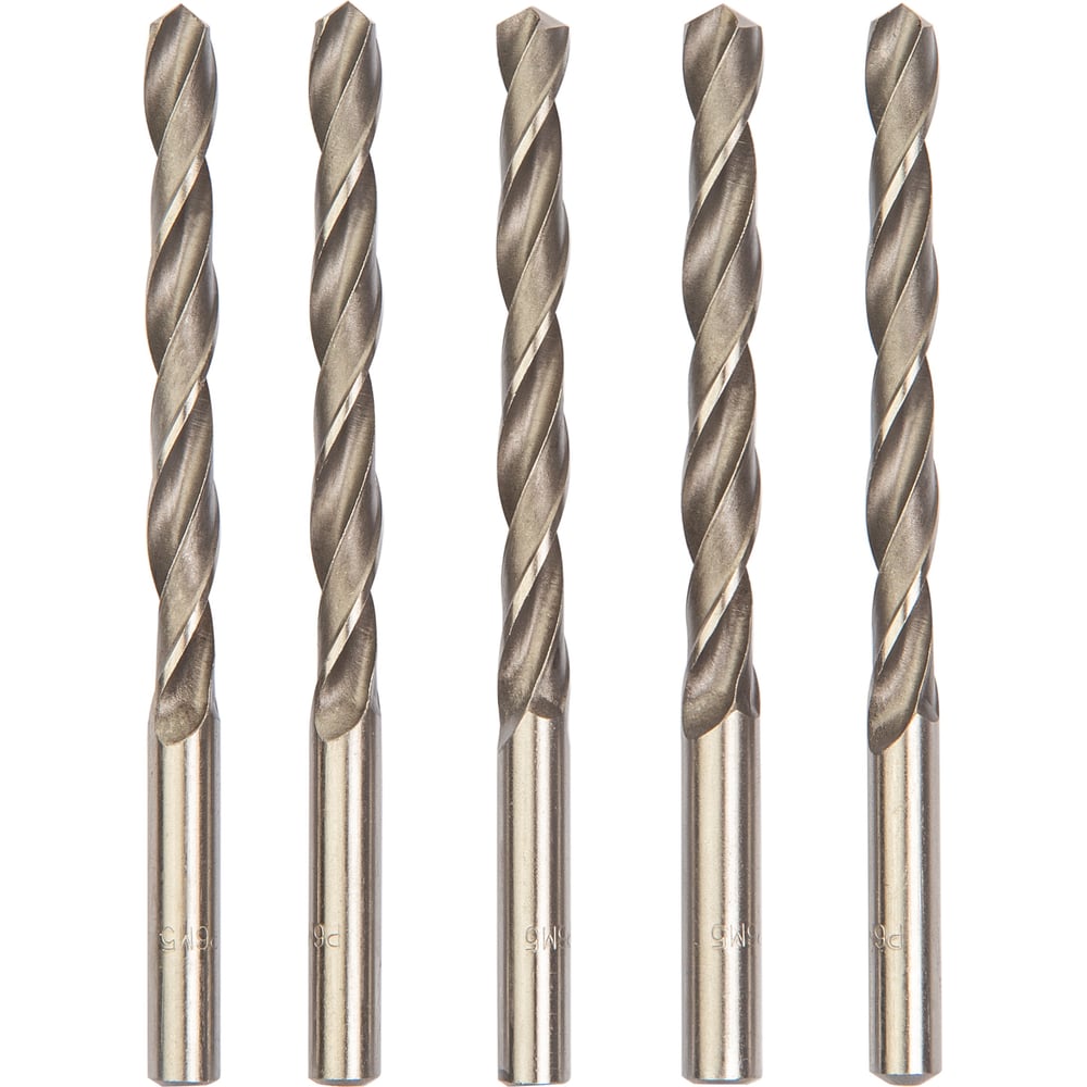 Изображение товара Сверло по металлу 19 мм Р6М5 В класс, комплект 5 шт TRЭЛ dc00908