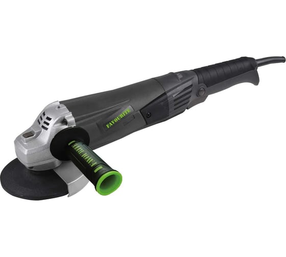 Изображение товара Угловая шлифовальная машина FAVOURITE 1500 Вт диск 125 мм 3000-11000 об/мин регулировка скорости константная электроника FG 1500EC PROF
