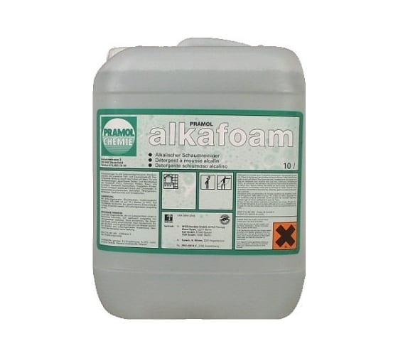 Изображение товара Щелочной пенный очиститель для пищевой промышленности Pramol ALKAFOAM 10 л 17606.08310