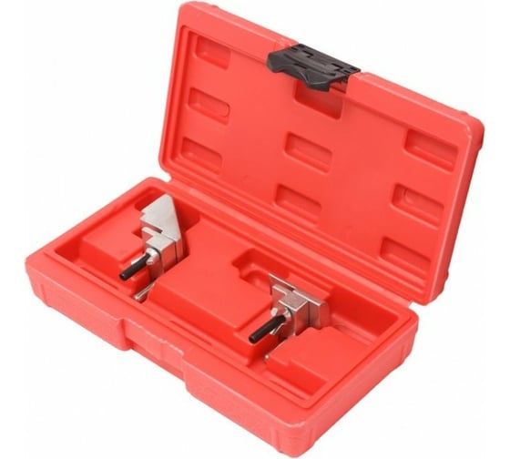 Изображение товара Набор приспособлений для снятия/установки гибких поликлиновых ремней Forsage 2 предметов, в кейсе F-04A2065(15510)