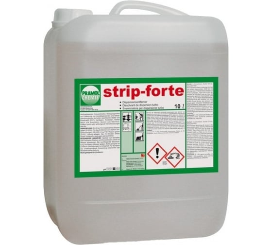 Изображение товара Растворитель эмульсионных и акриловых наслоений Pramol STRIP-FORTE 10 л 13002.08310
