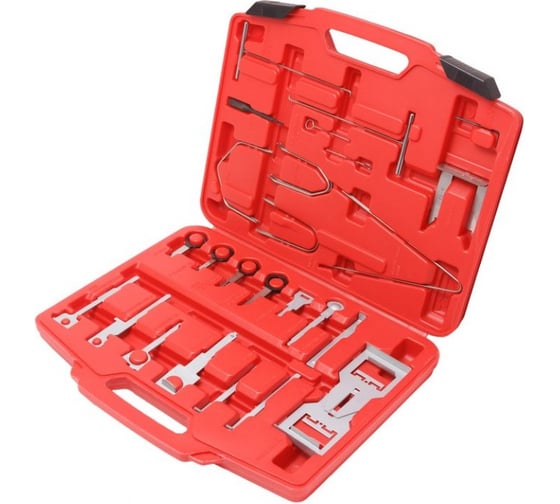 Изображение товара Набор приспособлений для демонтажа радиоприемников Forsage 46 предметов, в кейсе F-04D2024-1(15530)