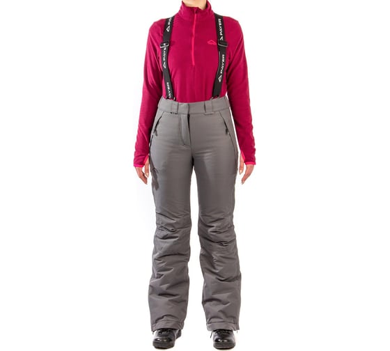 Изображение товара Брюки женские PAYER Arctica (Арктика) Таслан добби графит, размер 40-42, рост 170-176 4610097071225