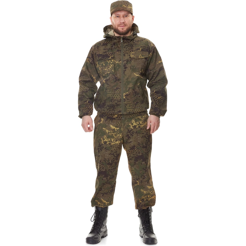 Изображение товара Мужской охотничий костюм ORION ACTIVE Питон желтые соты Размер 48-50