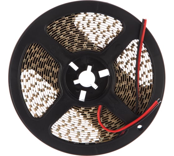 Изображение товара Светодиодная лента SWG 9,6 Вт/м SMD3528 IP20, цвет нейтральный белый, скотч 3М 00-00006316