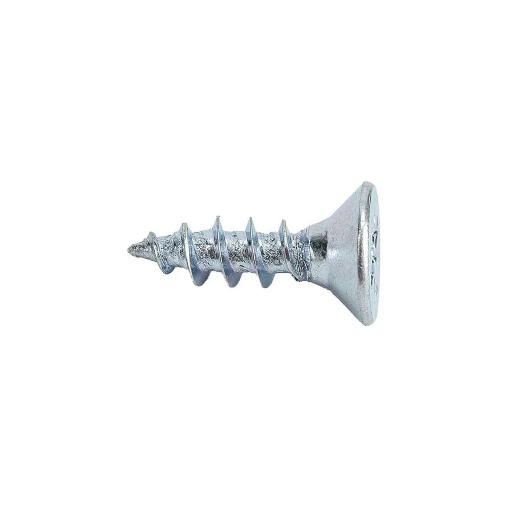 Изображение товара Саморез Госкреп ШУЦ 4,5х16, 200 шт, белый цинк, острый наконечник