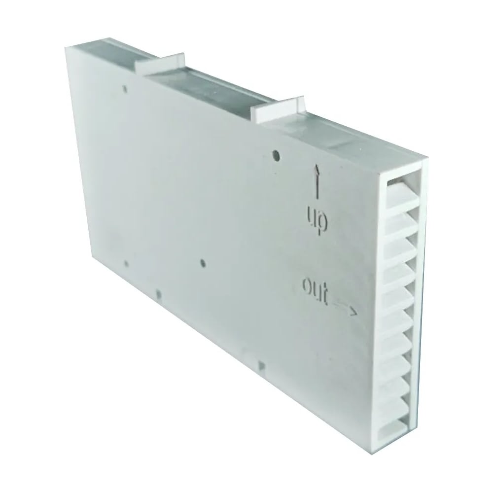 Изображение товара Вентиляционный короб Росдюбель 60x115x12 белый 100 шт