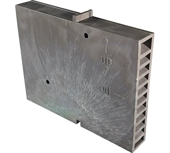 Изображение товара Вентиляционный короб Росдюбель 60x80x12, коричневый, 150 шт 20-0940