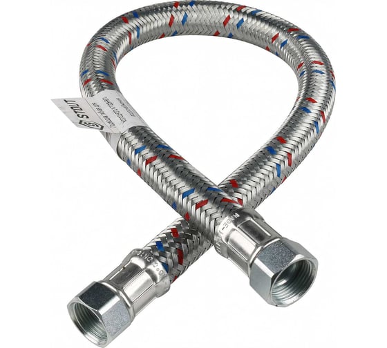 Изображение товара Гибкая подводка для воды (ВР 3/4хВР 3/4; 800 мм) STOUT RG008S8TKF7II1