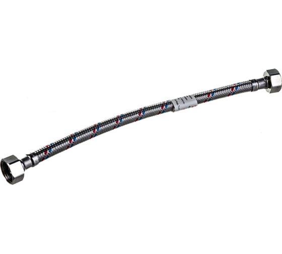 Изображение товара Гибкая подводка для воды (30 см; 1/2"; гайка-гайка) VALTEC VTf.001.IS.0404030