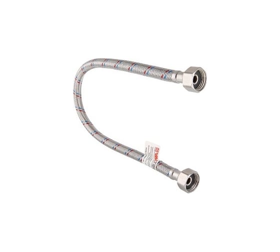 Изображение товара Гибкая подводка для воды (150 см; 1/2"; гайка-гайка) VALTEC VTf.001.IS.0404150