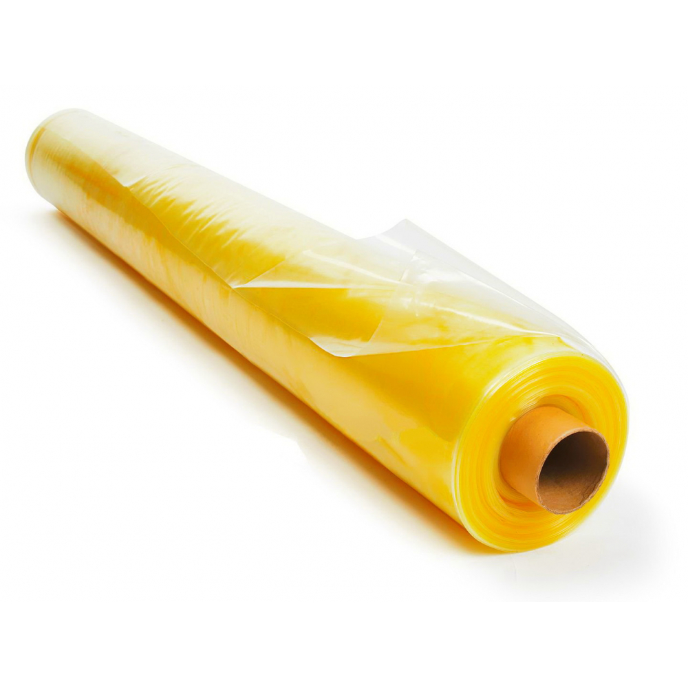 фото Пленка полиэтиленовая желтая (3х100 м; 100 мкм) рулон мегапласт 1422