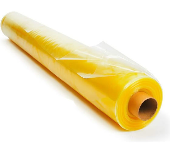 Изображение товара Пленка полиэтиленовая желтая (3х100 м; 100 мкм) рулон Мегапласт 1422