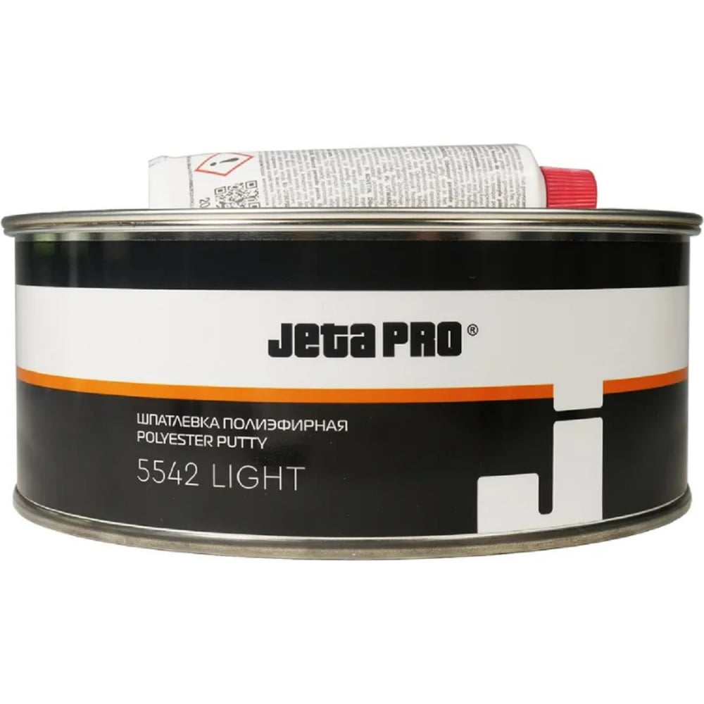 Изображение товара Профессиональная шпатлевка LIGHT 1 л Jeta PRO для металла и стеклопластика